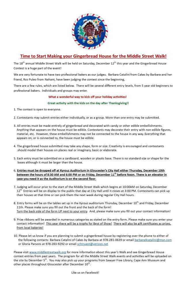 time to start your gingerbread house  2015