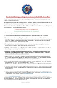 time to start your gingerbread house  2015