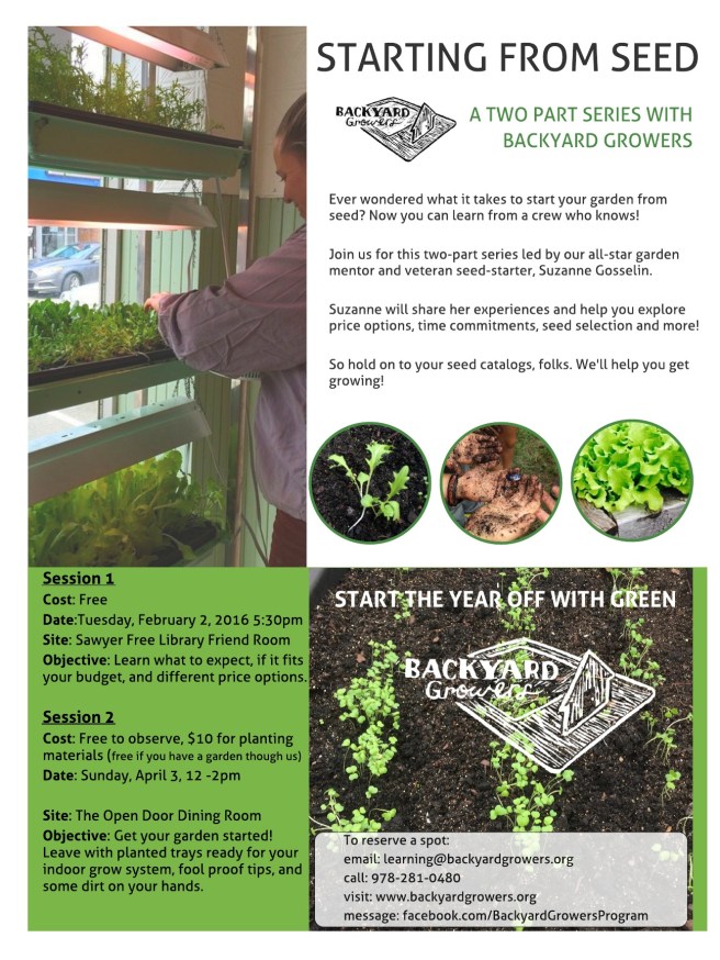 Starting from Seed (1)