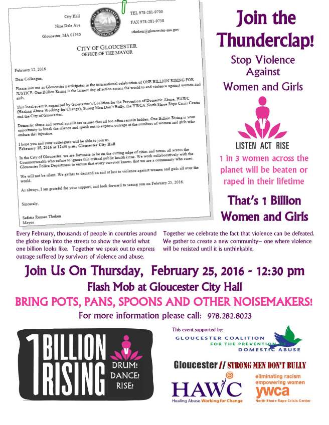 One Billion Rising Flyer