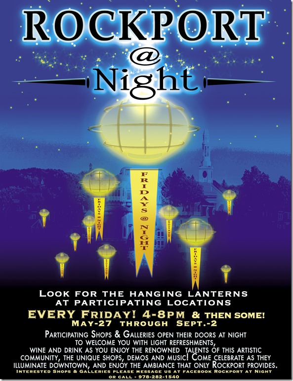 Rockport At Night poster Press-PR 2016