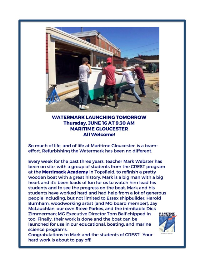 watermark announcement