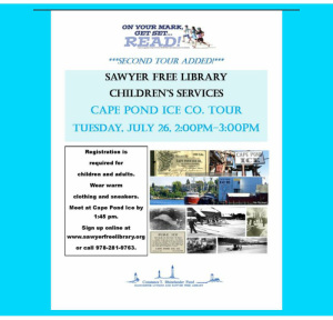 Cape Pond Ice Second Tour Openings