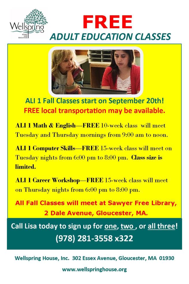 ALI 1 Fall 2016 Class Options