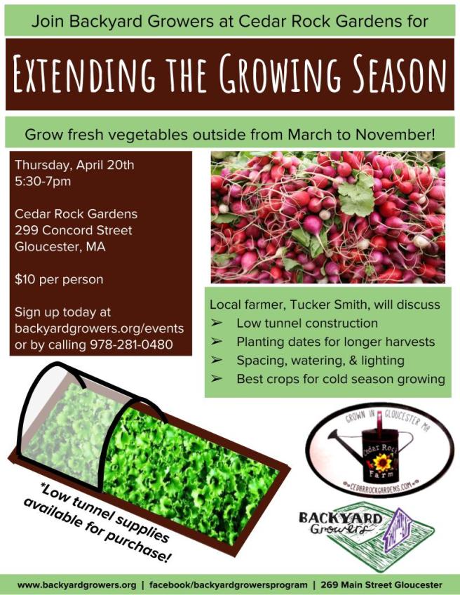 Extending the Growing Season