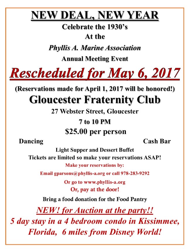 New Year, New Deal reschedule