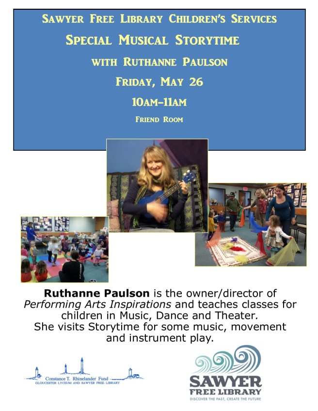 Ruthanne Paulson Storytime May 2017