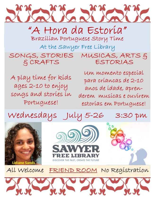 2017 7-26-17 Portuguese Portuguese Story Time with Lidiane