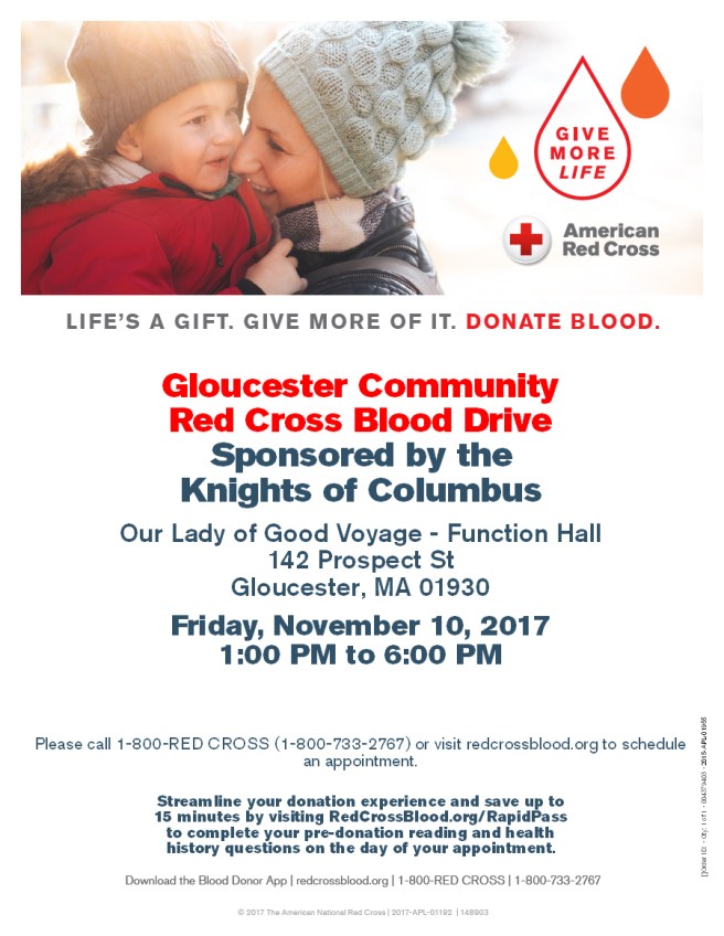 Nov 2017 blood drive
