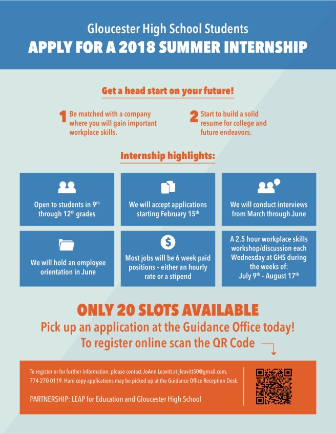 JPEG.GloucesterSummerInternshipFlyerFINAL2.5.18