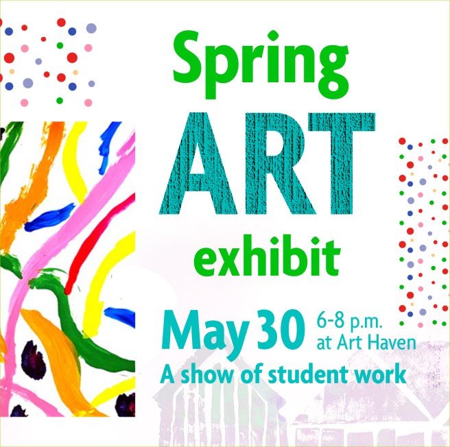 Student Spring Art exhibit-FInal-SQU