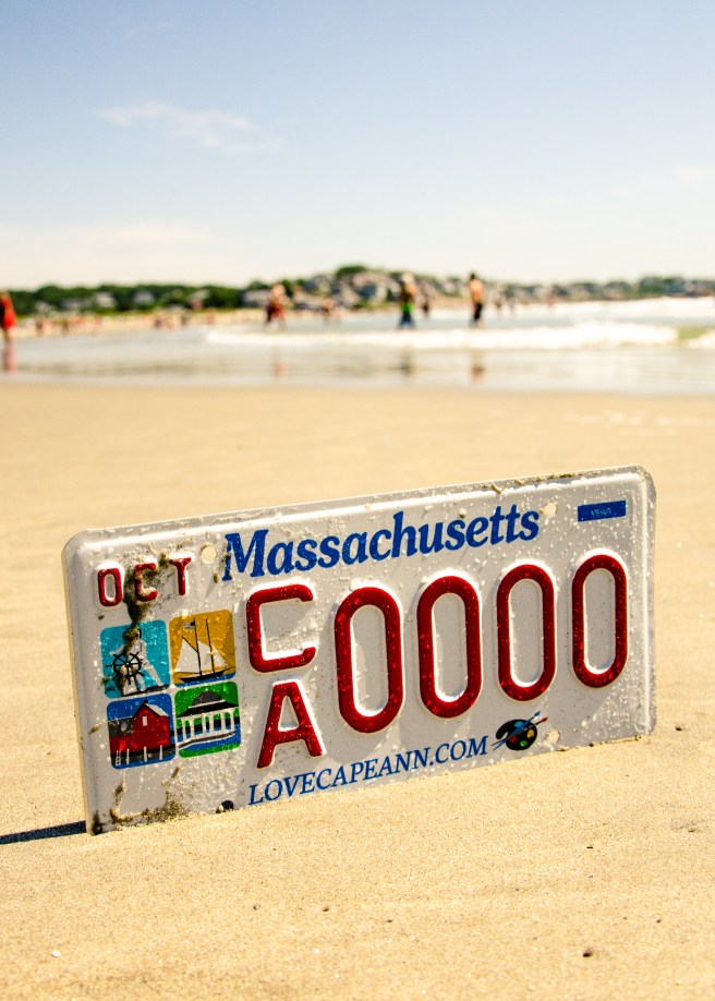 Cape Ann License Plate
