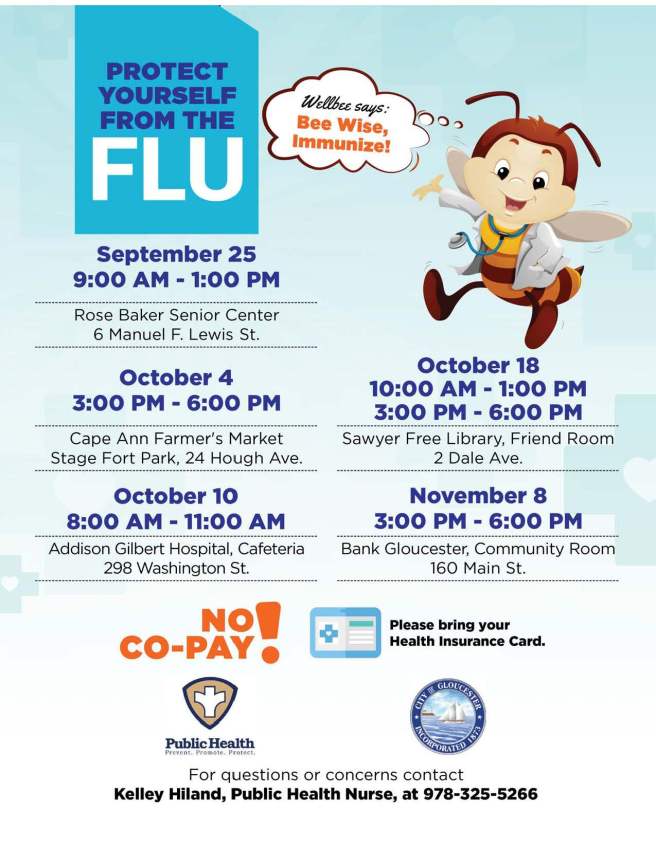 Public Clinics Flyer English