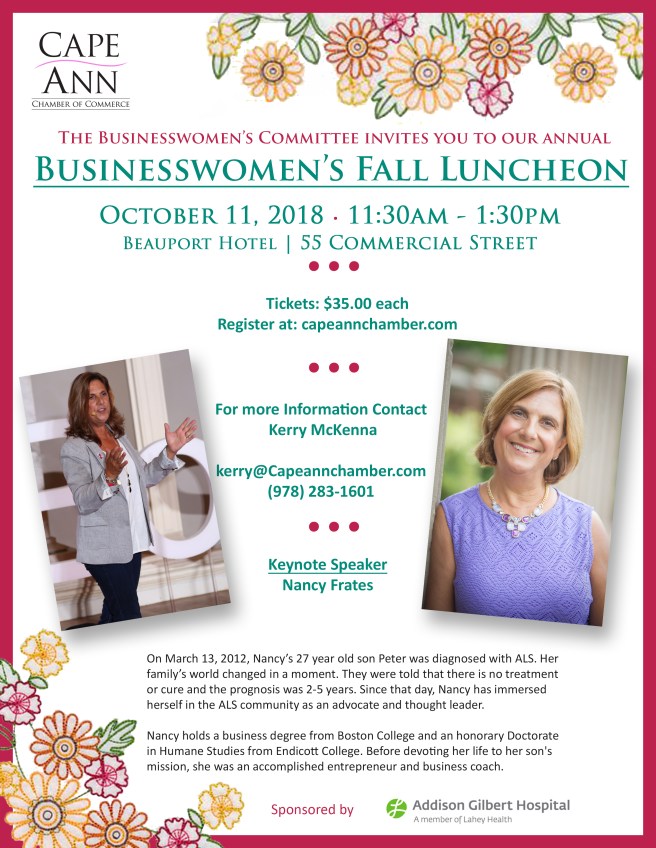 Businesswomen's Fall Luncheon Gloucester