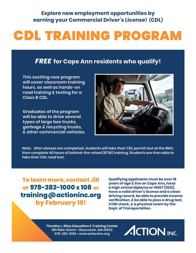 CDL Training Flyer GENERAL