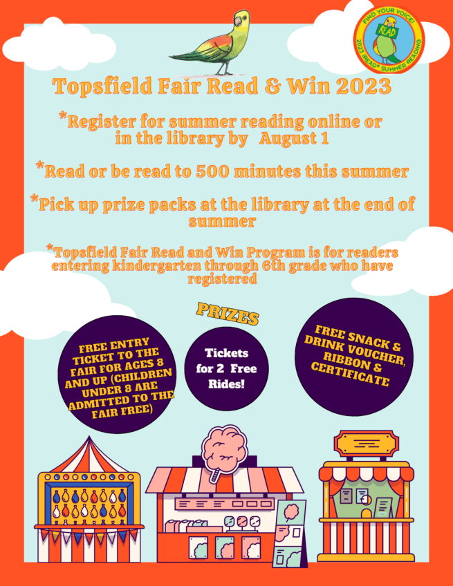 SAWYER FREE LIBRARY UNVEILS EXCITINGSUMMER READING PROGRAM “FIND YOUR ...